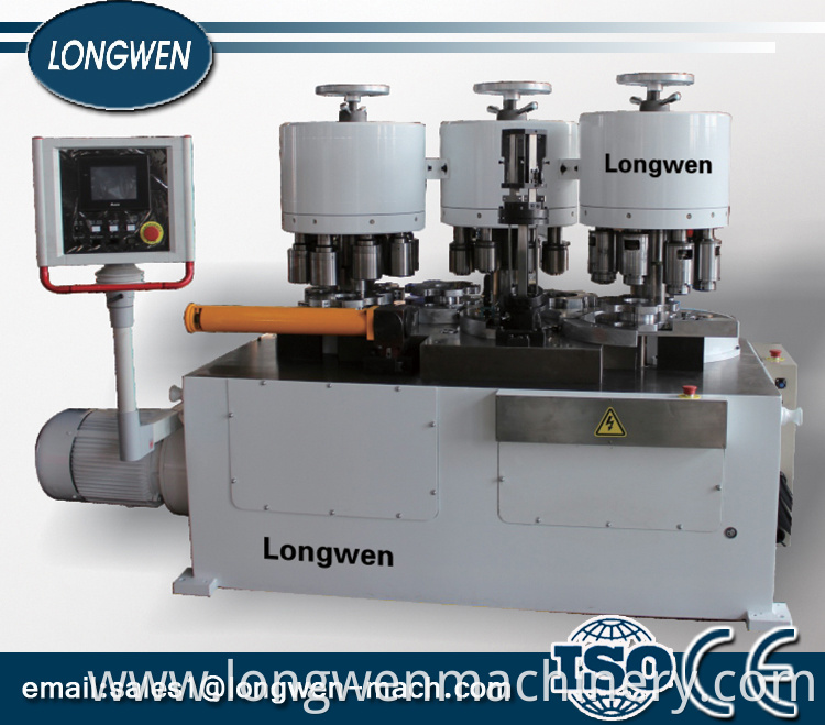 Can necking - flanging - seaming machine for tinplate can making line